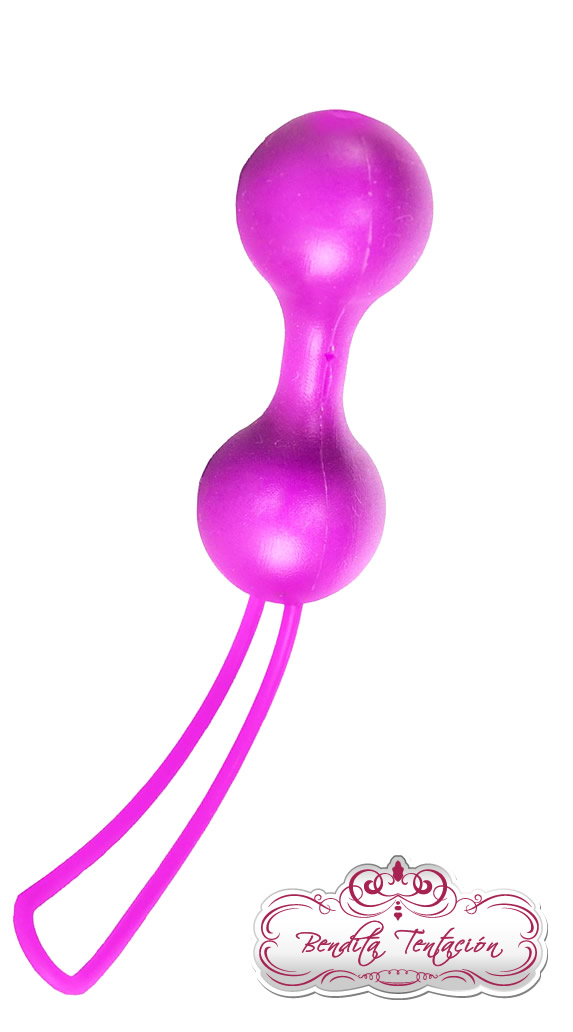Bolas chinas 100% silicón rosa (kegel)